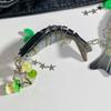 Handmade Simulated Little Fish Keychain Creative Fishing Lure Keyring Bag Pendant Decoration For Fishing Enthusiasts Gifts