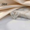 Elegant Lapel Pin Mini Love Heart Brooch Pin, Silver Golden Plated Shape Women Collar Pins Hats Bags Scarves Clothes Decorative Accessory Alloy