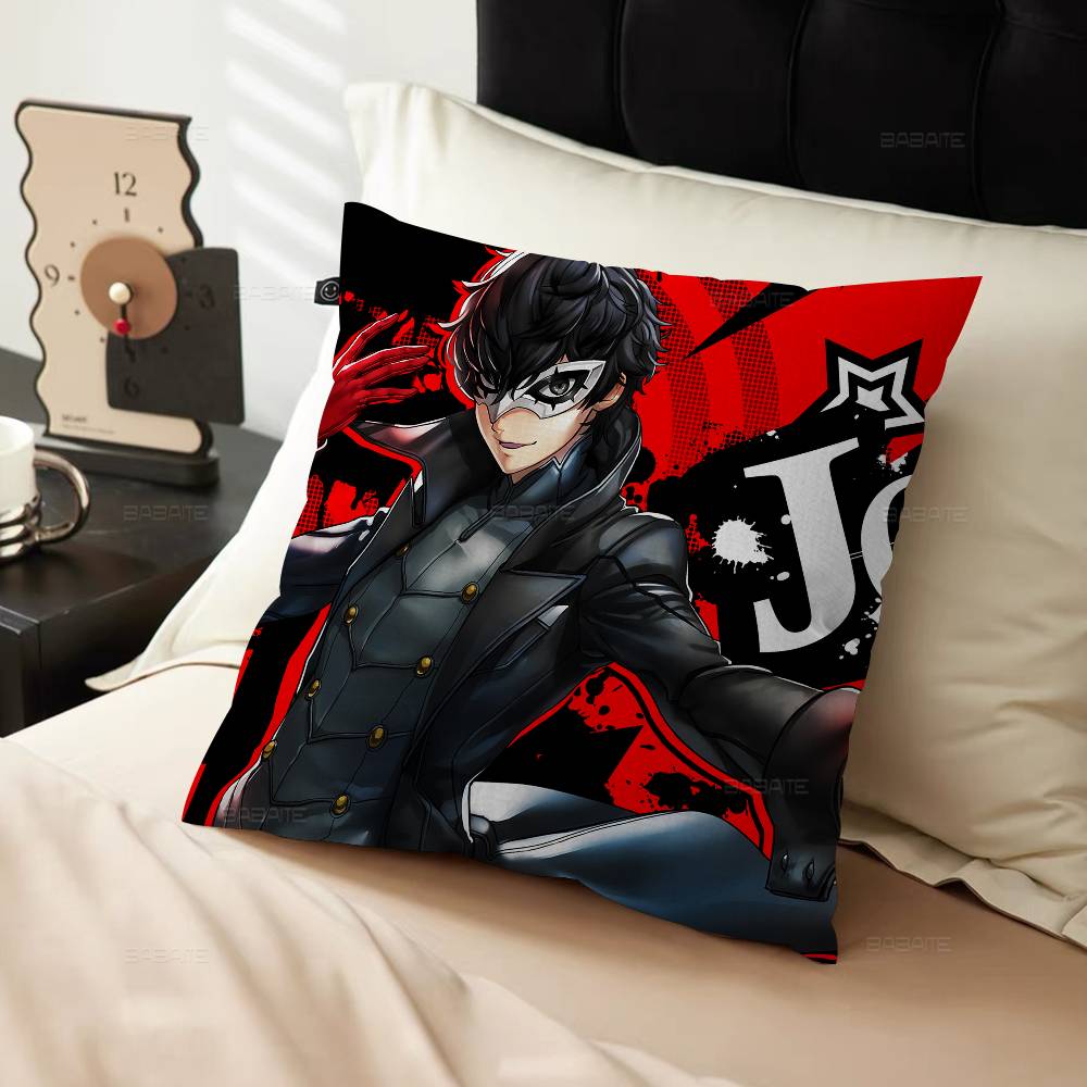 Hot Video P-Persona 5 Gaming Pillow Cover Design Cushion Cover Decor Holiday Decorati
