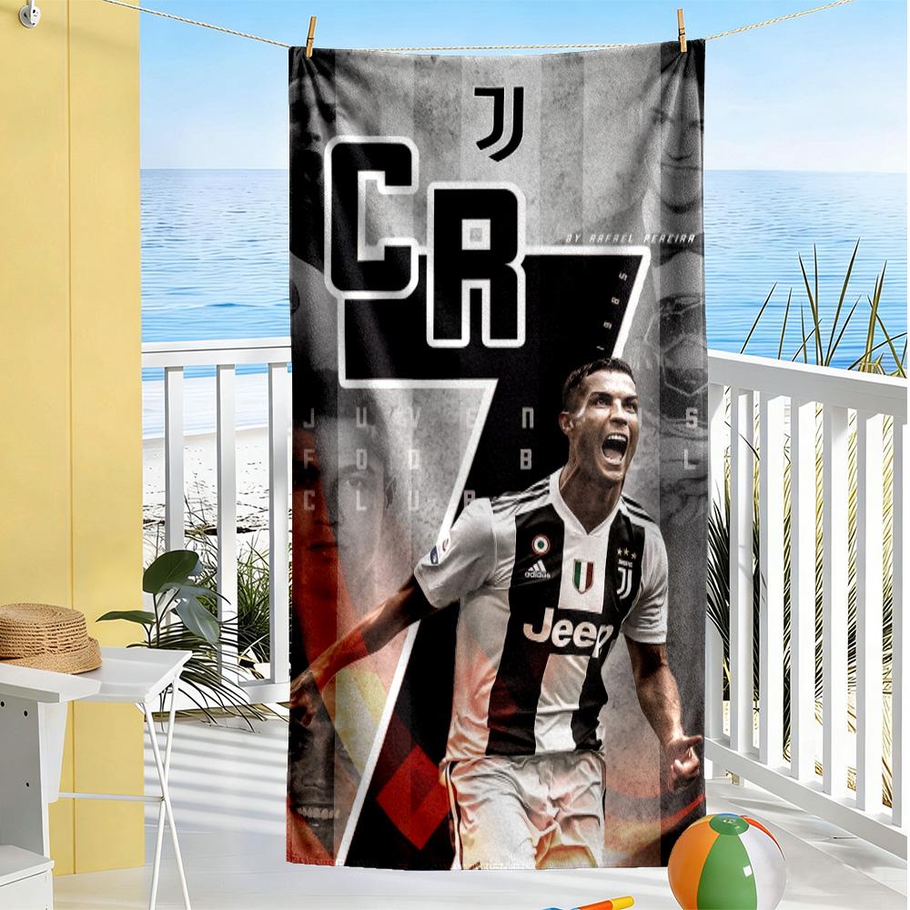 Ronaldo Legacy Continues Beach Towel Super Soft Microfiber Quickdry Fabric Comfortable Lightweight