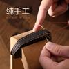 Car Key Protective Cover For Volkswagen Touareg 17/18/19/20/21 Imported Touareg Leather Handmade Bag