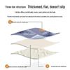 Set of 2 Extra Large 48x74 Knitted Silk Pillowcases - Anti-Drool & Sweat-Proof for Adults