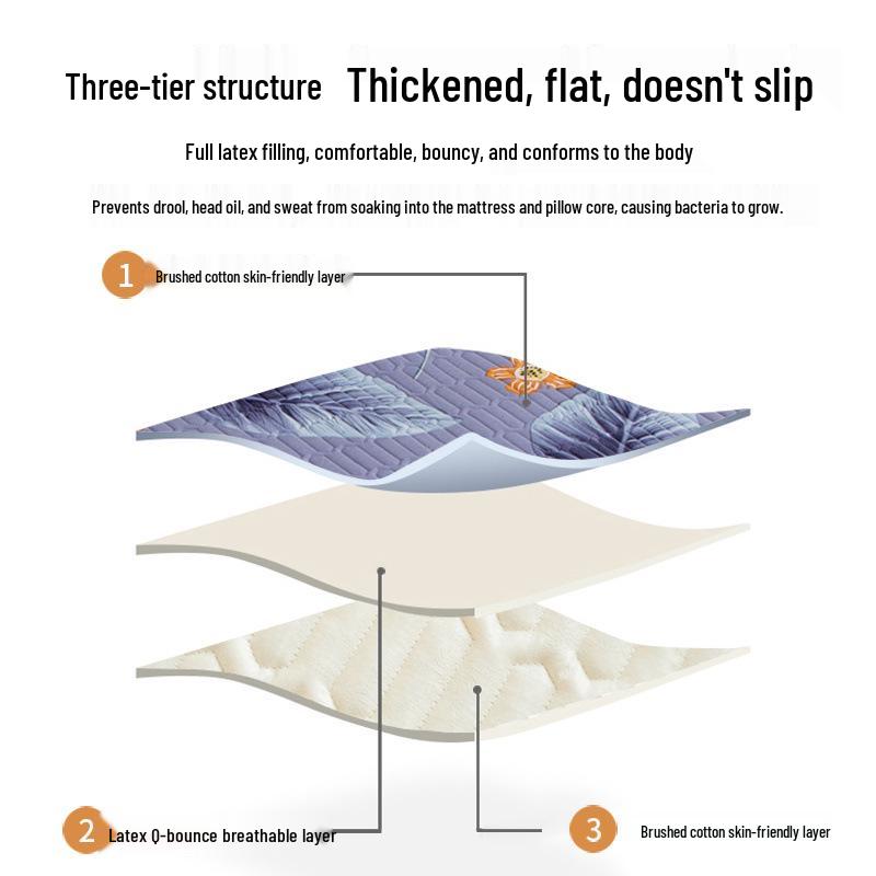 Set of 2 Extra Large 48x74 Knitted Silk Pillowcases - Anti-Drool & Sweat-Proof for Adults