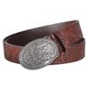 Trendiger PU-Leder Western Cowboy Gürtel Vintage Retro Taillenband Punk Rock Y2K Geschnallte Schnalle Geprägter Gürtel Für Mann Frau