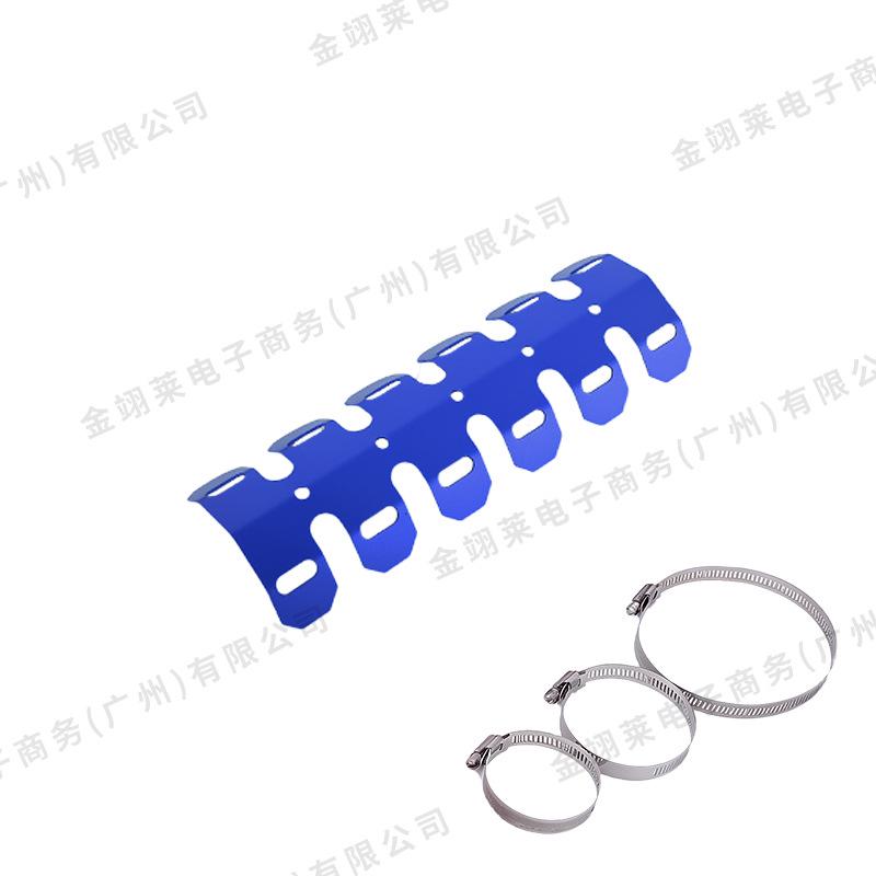 Motorcycle Exhaust Guard: Heat Dissipation, Anti-Scald, Scratch & Collision Protection, Short Version