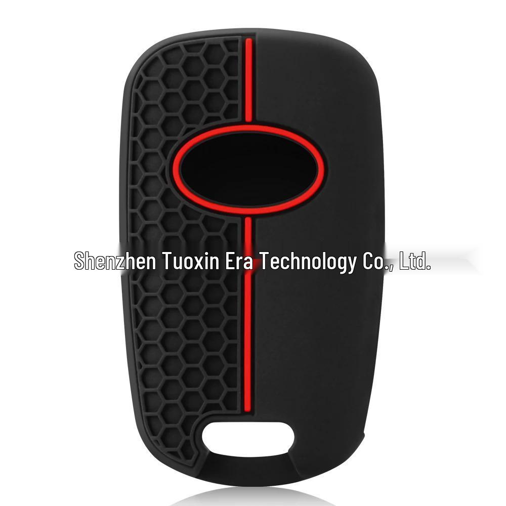 Kia K2/K3/K4 Silicone Key Cover: 3-Button Folding Remote Protection for Sportage.