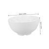INOOMP Fake Food Model White Rice Food Sample Display Pretend Play Food Toy Decoration