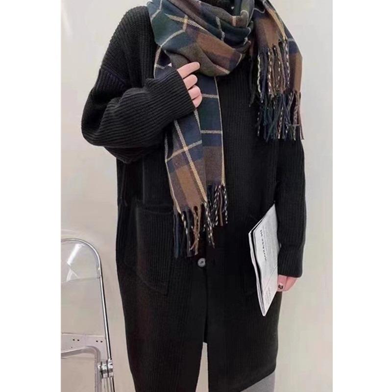 Herbst Winter Mode Rollkragen Strickjacke Damen Pullover Einreihig Einfarbig Lässig Locker Langärmlig Strickjacken Büro Elegant Mäntel