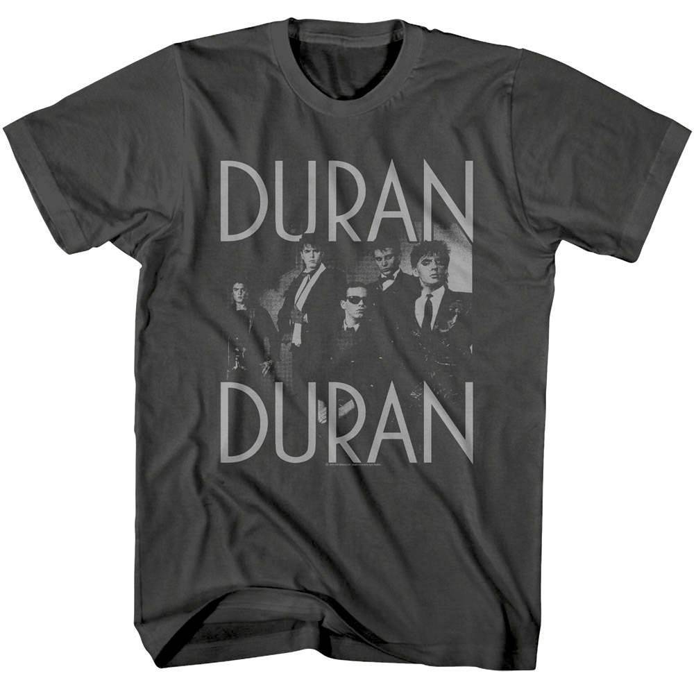 Duran Duran Band Men T Shirt Monotone Debut Album New Wave Rock 80 XL