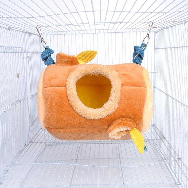 Small Pet Hamster Nest, Flying Mouse Thickened Warm Winter Guinea Pig Hammock, Jungle Set Vine, Hamster Pet Nest