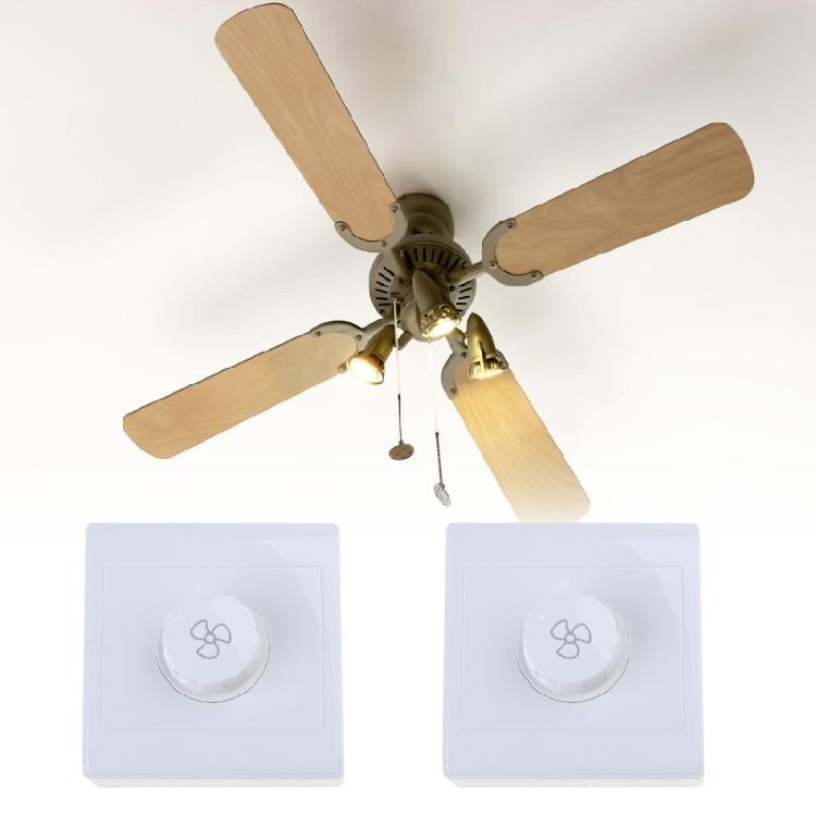 Ceiling Fan Surfaces Mount Speed Controller Stepless Adjustment Household Fan Control Panel 86 Type Fan Speed Regulator