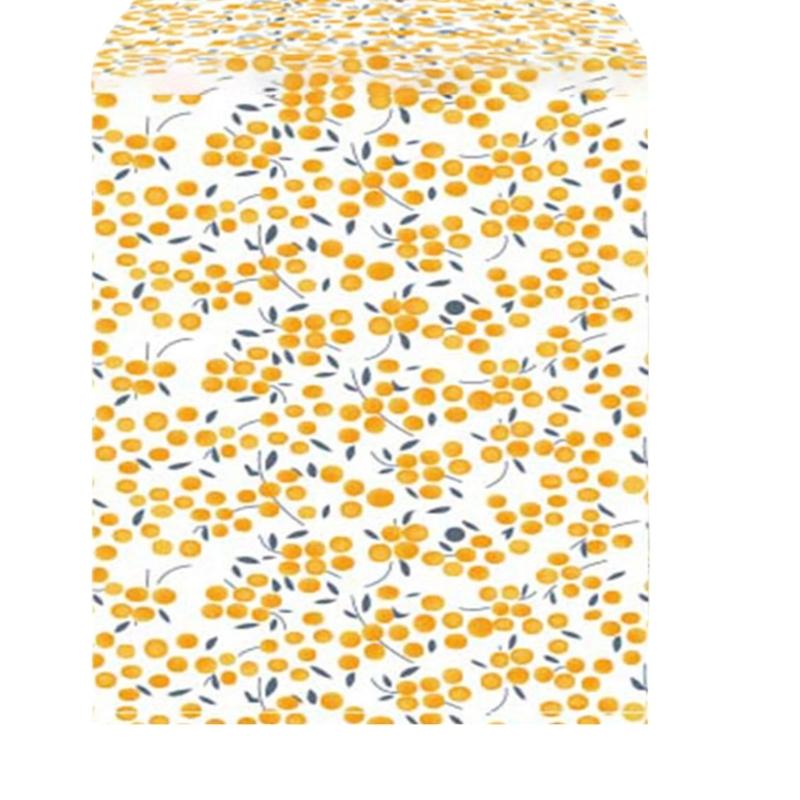 

Fruit Design Table Runner Adds Color To Dining Table Decoration Polyester Tablecloth For Home And Restaurant Use