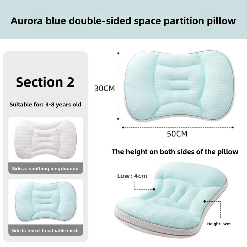 Soft Newborn Pillow Reversible Baby Sleep Pillow New Baby Pillow  Children