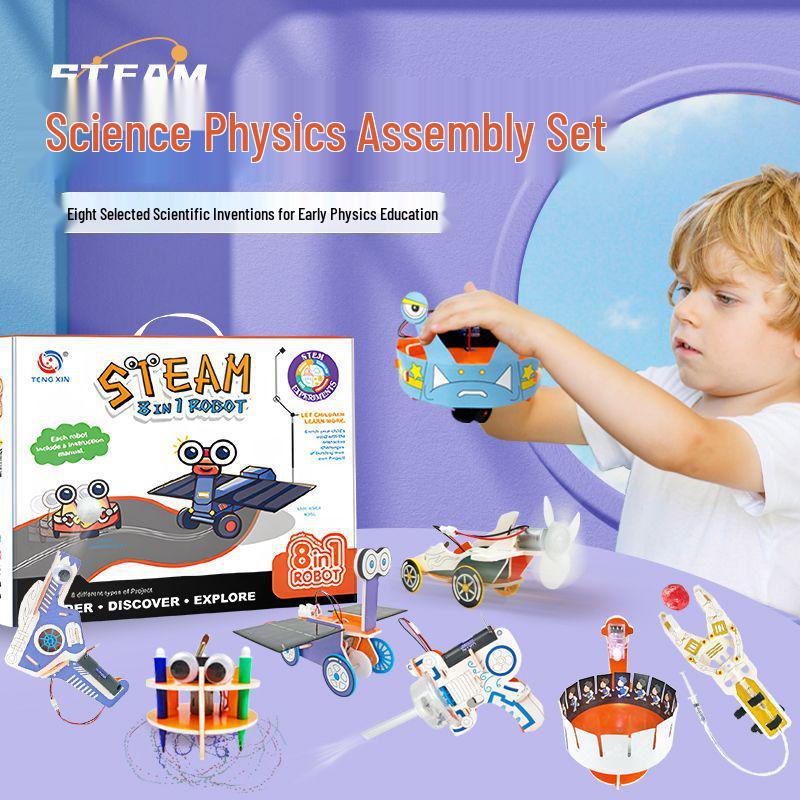 

Elementary Science Experiment Kit: DIY Educational Toys & Technology Inventions