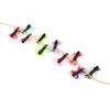 10Pcs Mixed Color Baby Girls Flower Dot Bowknot Hair Clips Set Hairpin Headwear