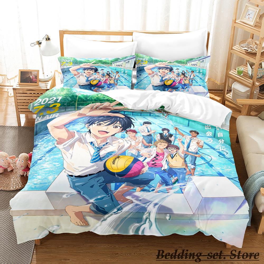 2023 RE MAIN Bedding Set Single Twin Full Queen King Size Bed Set Adult Kid Bedroom Duvetcover Sets Anime Parure De Lit Bed