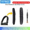 Almofada de Cabeça de Velcro de Reposição/Upgrade Para fones de ouvido Pioneer DJ HDJ-CUE1 Abertura de molde da máquina real/Fácil instalação