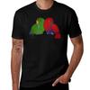 Eclectus Parrots TShirt Urban Style Casual Short Sleeve Top