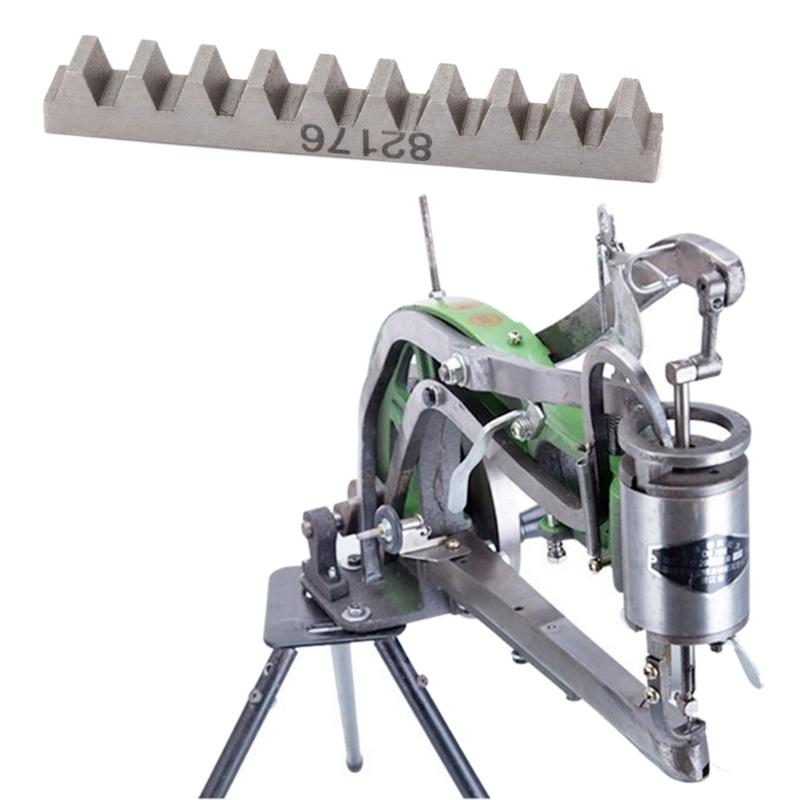 82176 Short Rack Gear Replacement Part for Hand Crank Shoe Repair Machine, Metal Rack for 29K 29K71 29K73 Repair Service Tasks Shop