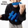 little MO&Co. Kids Fleece-Lined Letter Graphic Long-Sleeve Sweatshirt