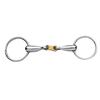 Korsteel Stainless Steel With Copper French Link Loose Ring Snaffle Bit