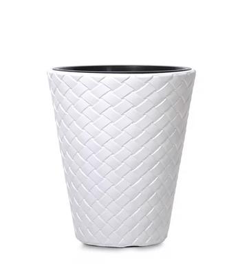 MATUBA FLOWER POT - WHITE - PP-DBMT300B