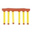 Catching Sticks Game with Remote Control Adjustable Speed Hand Speed Training Toy for Parent Child Interaction Yellow
