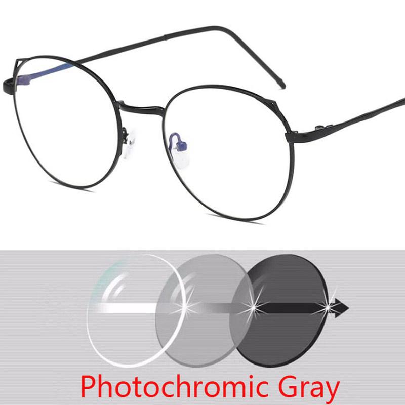 +0.5 +1 +1.5 +2 +2.5 +3 +3.5 +4 +4.5 +5 +6 Finished Prescription Glasses Men Women Cat Eye Spectacles For Hyperopia With Diopter