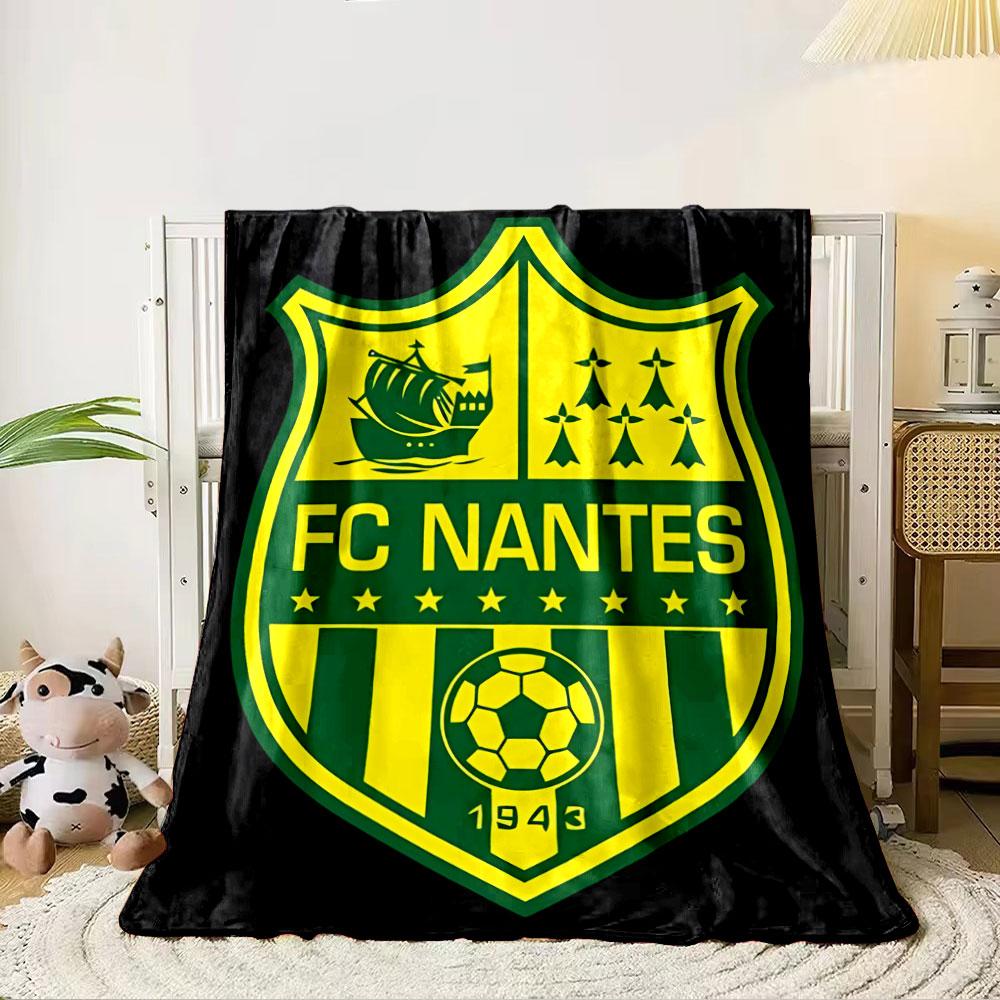 FC Nantes Logo Blanket for all seasons blanket lunch break throw gift