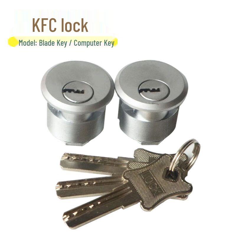 Dewei Lion Framed Glass Door Lock