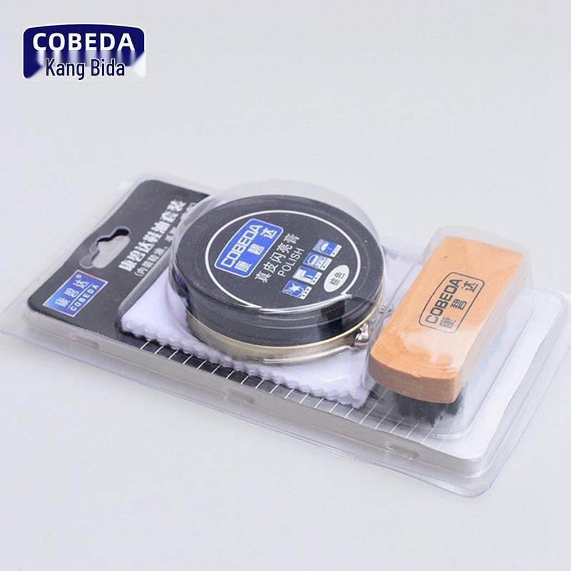 

Kangbida Leather Care Set: Shoe Cleaner, Oil Wipes, and Brush for Genuine Leather Shoes and Clothing. 16ML Single Shoe Polish (Colorless)