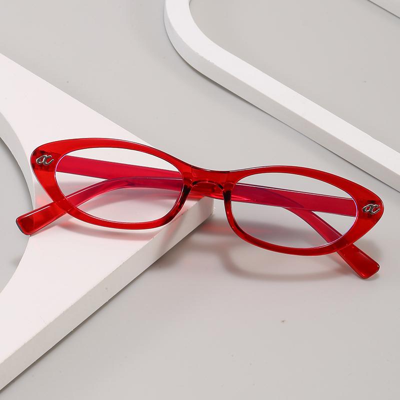 Retro New Oval Plastic Anti Blue Light Glasses for Men and Women Fashion Trendy Reading Glasses