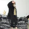 Autumn and winter new fashion coat, women's European and American imitation beach wool warm coat