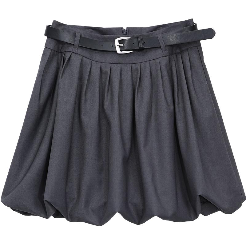 Betu Women s A-Line High-Waist Bubble Mini Skirt S