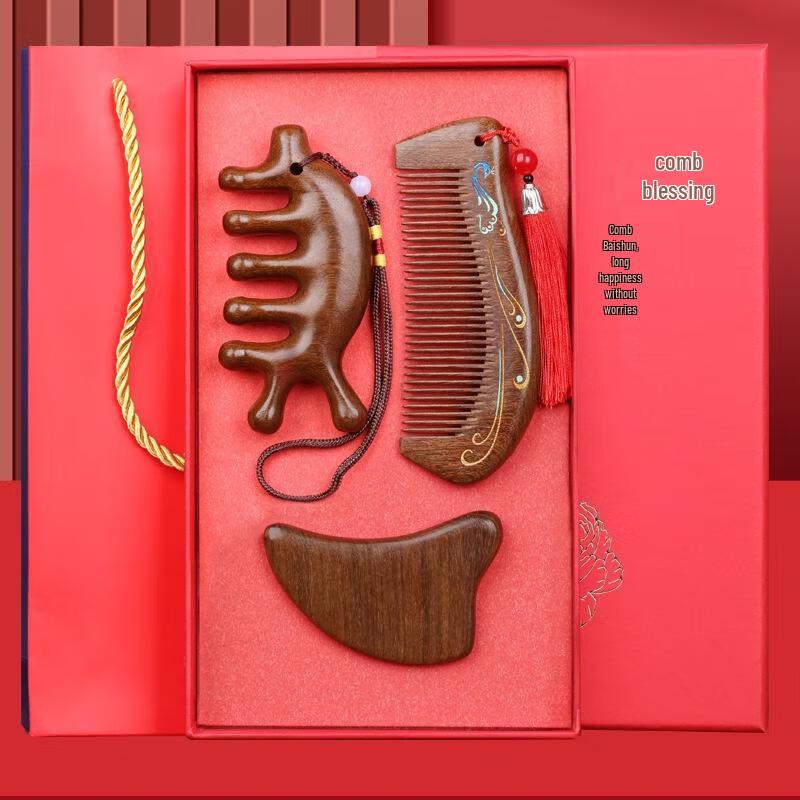 JINGRUIXIANG Wellness Comb & Massager Gift Sets