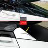 Rear Window Spoiler Side Wing Cover Trim Sticker For Toyota CHR C-HR 2016-   Chrome Exterior Accessories Car Styling