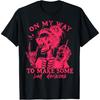 ObRenKi On My Way To Make Some Bad Decisions Sarcastic T-Shirt 100% Cotton Crew Neck T-Shirt for Men Women