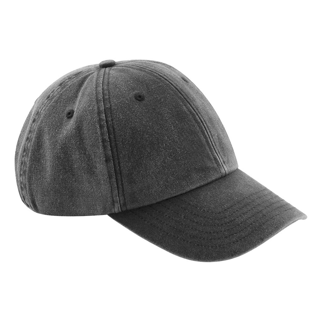 Beechfield Vintage Baseballpet met Lage Profiel voor Kinderen