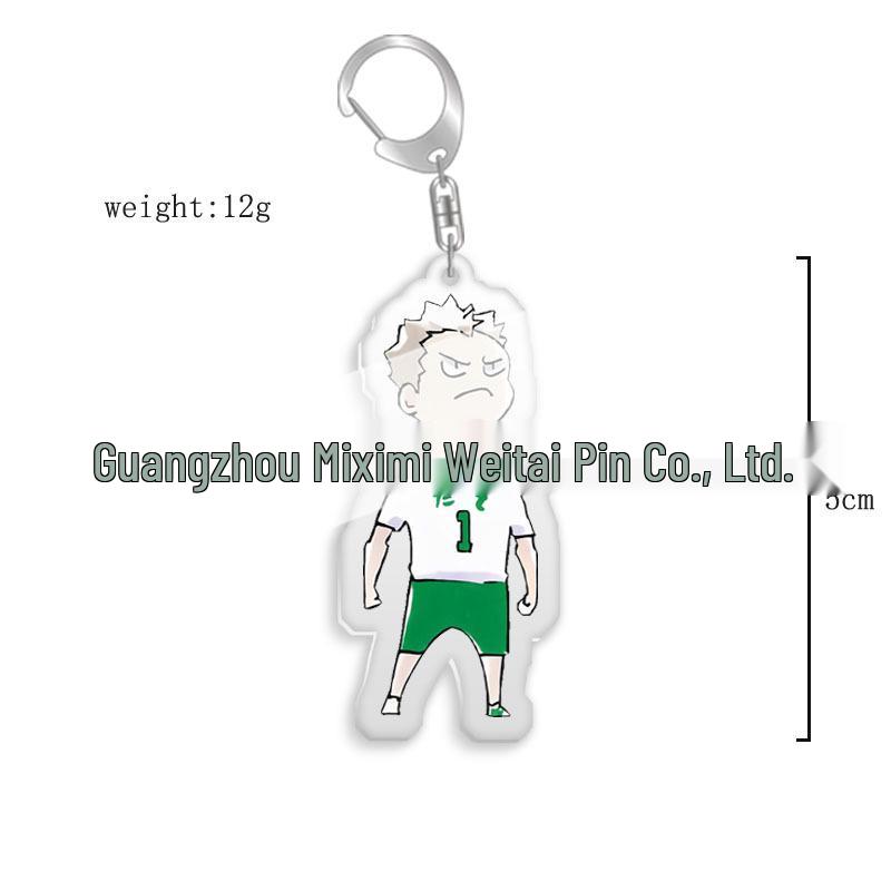 ¡Haikyuu! en stock! Soporte Acrílico y Colgante Llavero del Equipo de Animación