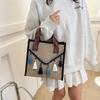 Women's Bag Large Capacity Summer Fringed Cotton and Linen Shoulder Bag Trendy Fashion Handbag