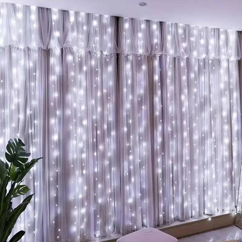 3Mx1M/2M/3M LED String Lights USB Remote Fairy Lights Garland for New Year Wedding Party Christmas Home Room Curtain Decoration