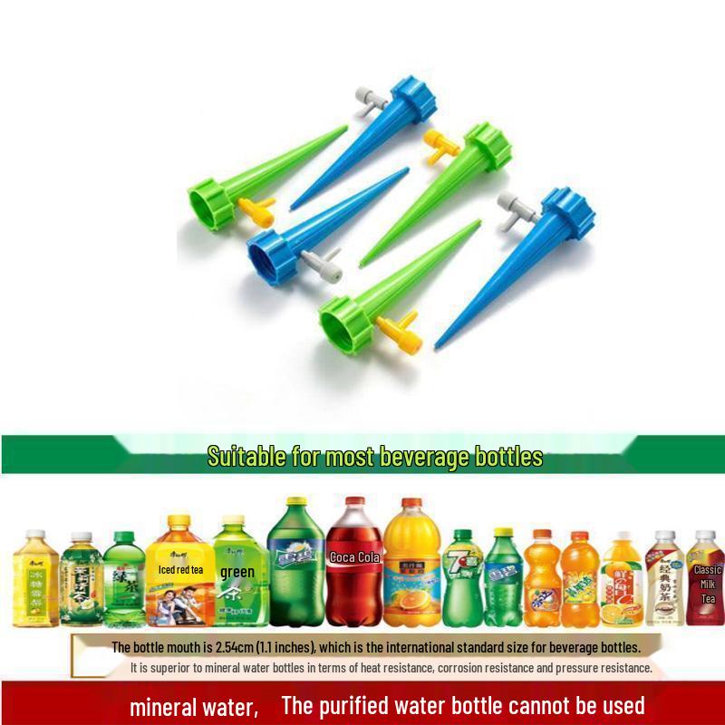 Upgraded Adjustable Cone Watering Device for Potted Flowers - Automatic & Easy