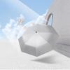 Customized Ins Wind Titanium Silver Sunscreen Umbrella Dual-purpose Female Strong Wind-resistant Folding Sunshade UV-proof Sun Umbrella