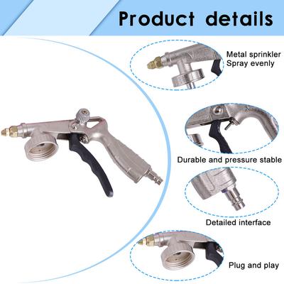 Car Cleaning Tool Dual Connector Foam Applicator Compatible With Most Models Convenient Design Dual Lance Setup