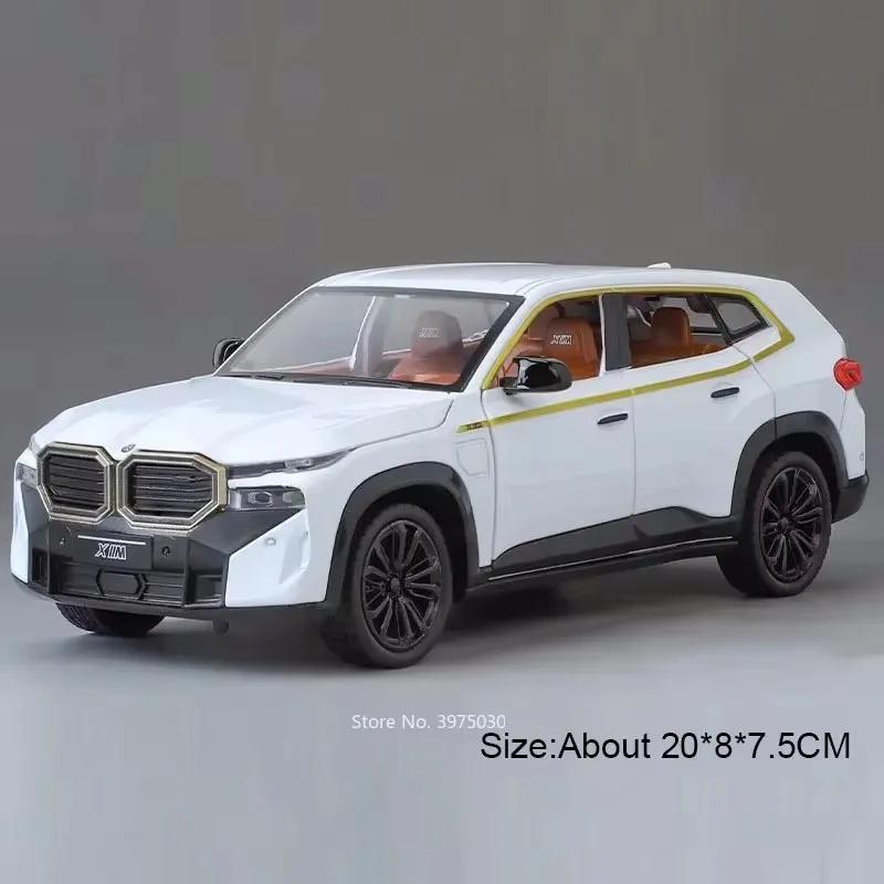 1:24 Alloy Rolls Royce Cullinan XM Model Diecast Toys Cars 6 Doors Opened Vehicles Pull Back Light Music Miniature Car Kids Gift