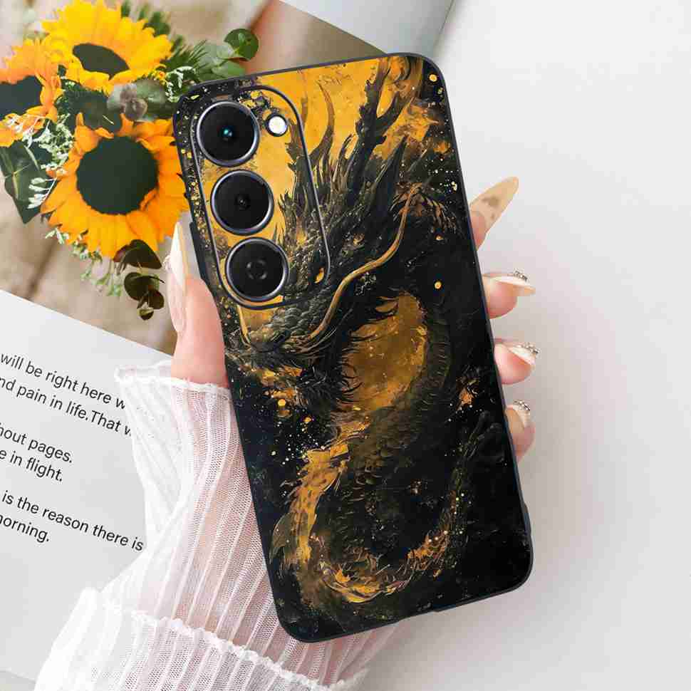 For Tecno Spark 40 Pro+ 4G Case KM7 Stylish Cartoon Painting Silicone TPU Back Cover For Tecno Spark 40 Pro+ Plus 4G Phone Cases
