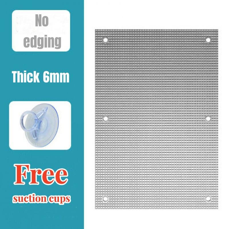 

Затемняющая алюминиевая фольга для окон с присоской, двухслойная теплоизоляционная пленка для защиты от ультрафиолета, солнцезащитные шторы для окон 50x50cm