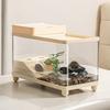Pet Climbing Platform Turtle Breeding Tank Transparent Reptile Special Box  Reptile Turtle