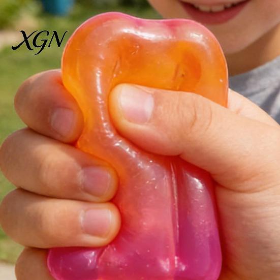 Stress Relief Toy 1 Set Squeeze Duck Rabbit Animal Love Heart Pinch Reduction Gadget Sensory Soft Stretchy Ball Relaxation Fidget Party Favors Tool
