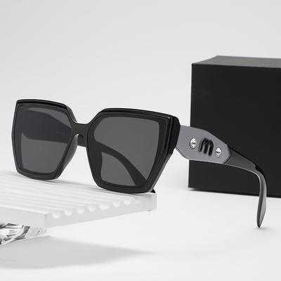 Elegantes Gafas de Sol para Mujer Diseño M Ojo de Gato Marca de Moda Populares Femeninas Gafas de Sol de Tendencia para Conducir Uv400